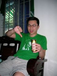 Nam drinking bird's nest drink